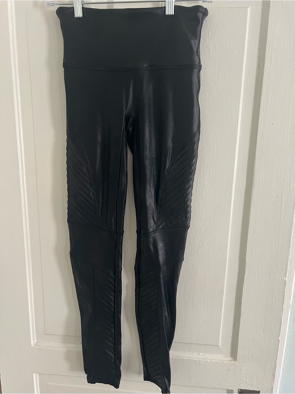 SPANX Faux Leather MOTO leggings (M)